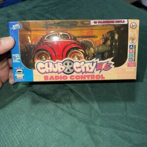 Jada Toys Chub City '59 Volkswagen Beetle RC Remote Radio Control Red Car *NEW*
